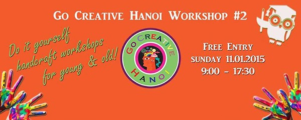 Go Creative Hanoi Workshop Event 2