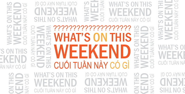 Whats on this weekend
