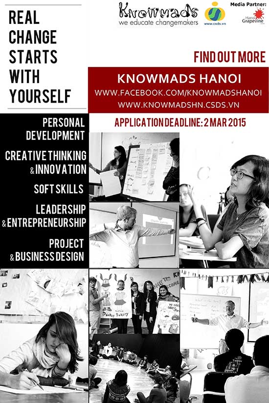 The Third Creative Business Program of Knowmads Hanoi-poster