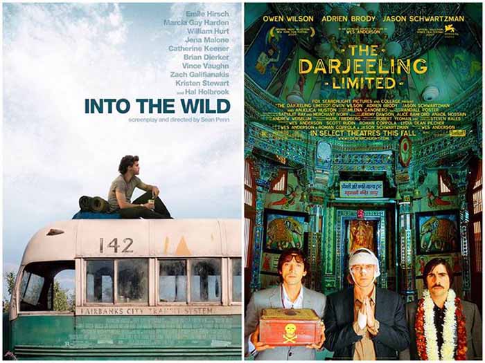 Films Screening Into the Wild and The Darjeeling Limited
