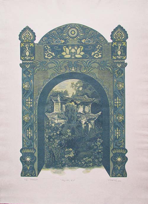 Village Gate 2 (2014), 79cm x 55cm or 109cm x 79cm, edition 2/12, 330USD 