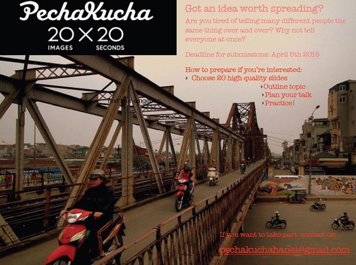 PechaKucha 8 - call for speakers