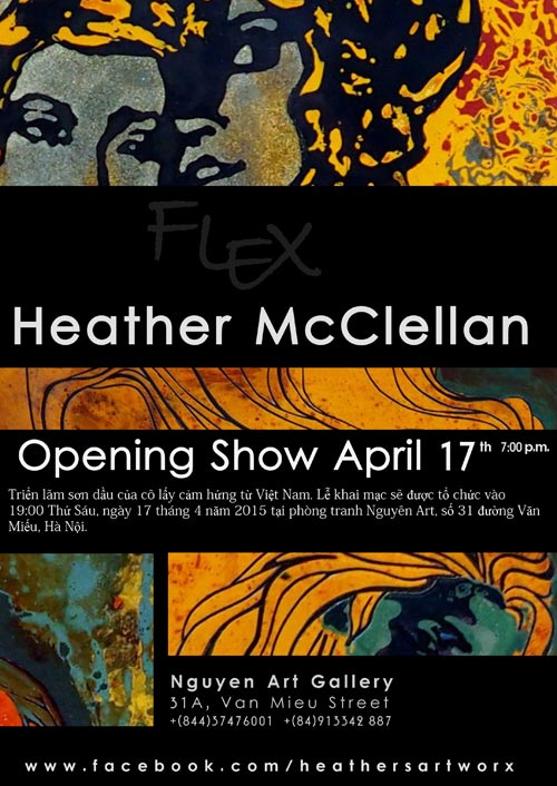 Flex Art Exhibition by Heather McClellan-poster-final