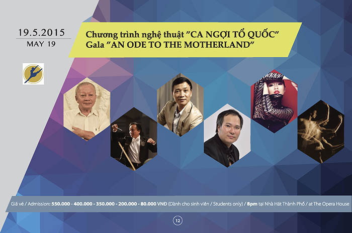 Gala An Ode to the Motherland-Ca ngoi To Quoc