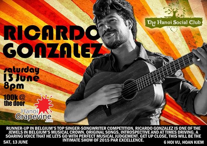 Ricardo Gonzalez - live at The Hanoi Social Club