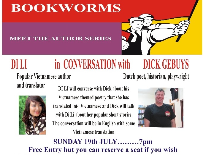Bookworm-Di Li in Conversation with Dick Gebuys