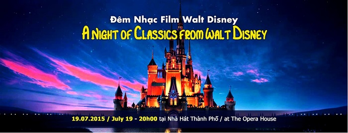 HCMC - A Night of Classics from Walt Disney