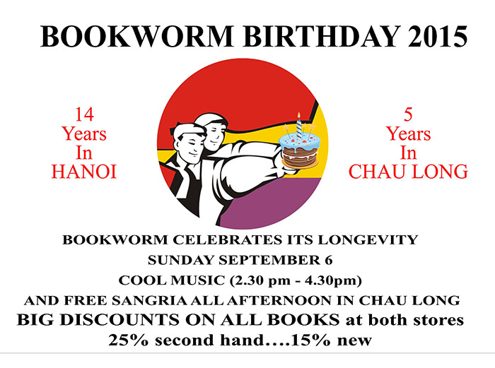 Bookworm Birthday 2015