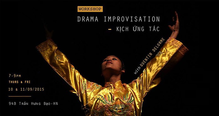 Workshop Improvisation Drama with Quentin Delorme
