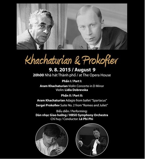 concert Khachaturian and Prokofiev