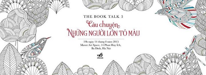 the book talk-colouring book-manzi