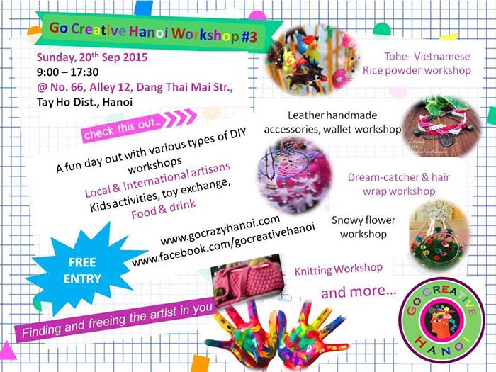 Go Creative Hanoi Workshop 3