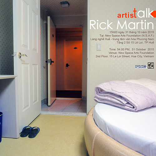Artist Talk by Rick Martin