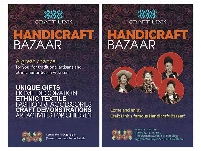 CRAFT LINK Handicraft Bazaar 2015 poster