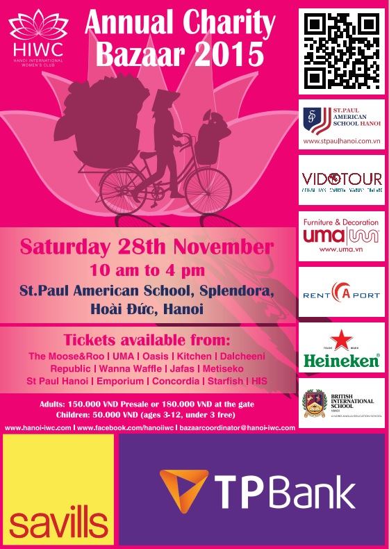 HIWC bazaar 2015 poster en