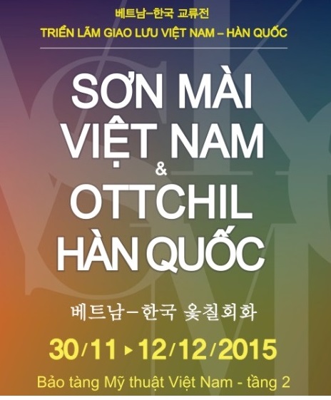 trien lam tranh son mai viet nam han quoc