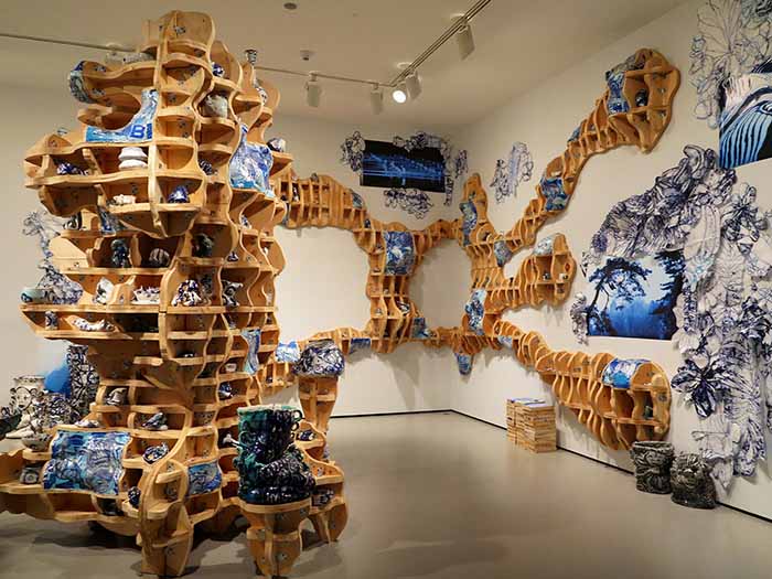 Exhibition YU YU Vietnam BLUE-Mark Cooper 1