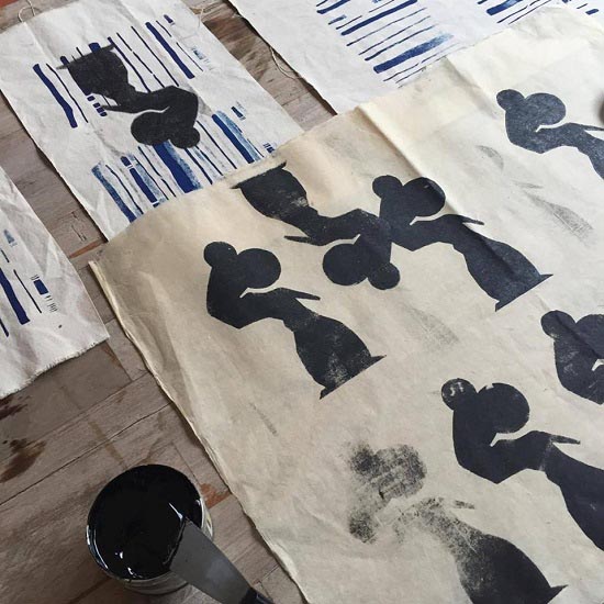 workshop Diary Circles and Silkscreen-kenny nguyen