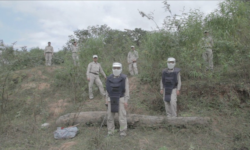 "Letters from Panduranga", 2015, video, 2m x 3m. Image courtesy of Trinh Thi Nguyen from Prudential Eye Awards
