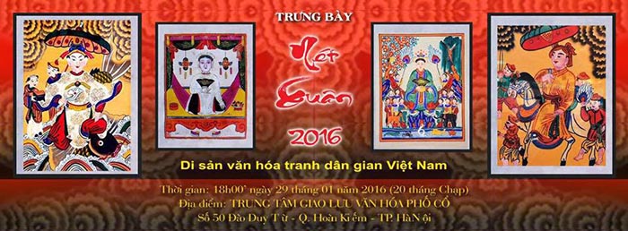trien lam tranh dan gian net xuan 2016