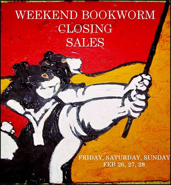 Weekend Bookworm Closing Sales