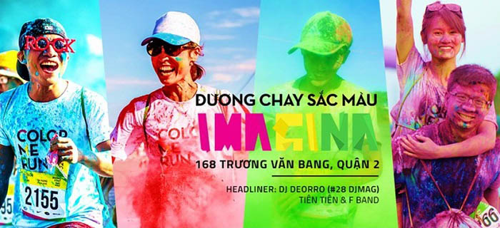 Color Me Run HCMC 2016