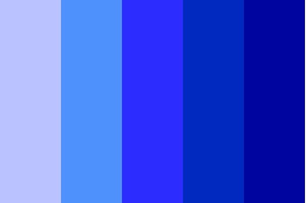 kvt-shades of blue