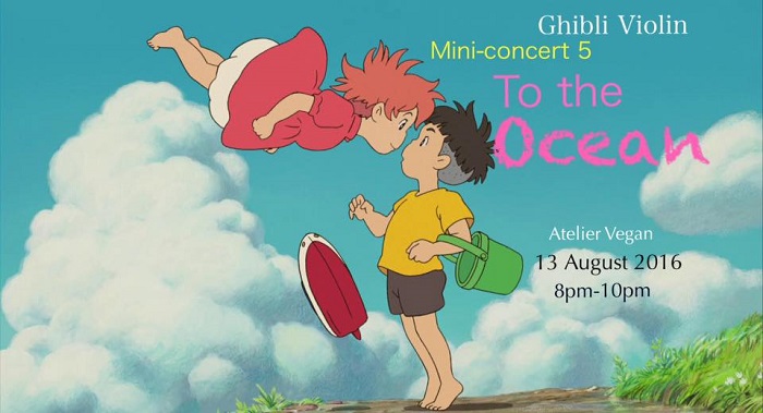 Mini-concert 5 To The Ocean Ghibli Violin