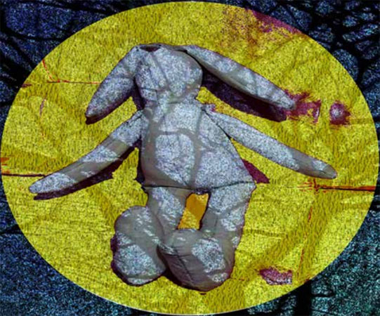 Dounghatai Pongprasit, Thinking of Moon, Mixed media, 60 x 50 cm