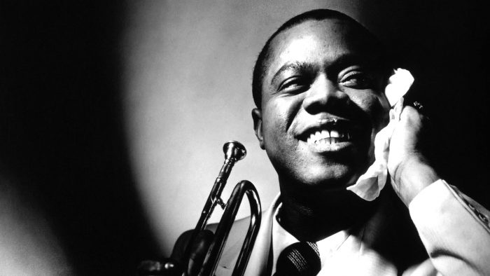 American singer/composer Louis Armstrong, one of the most  influential figures in jazz. Photo from thisisyearone.com
