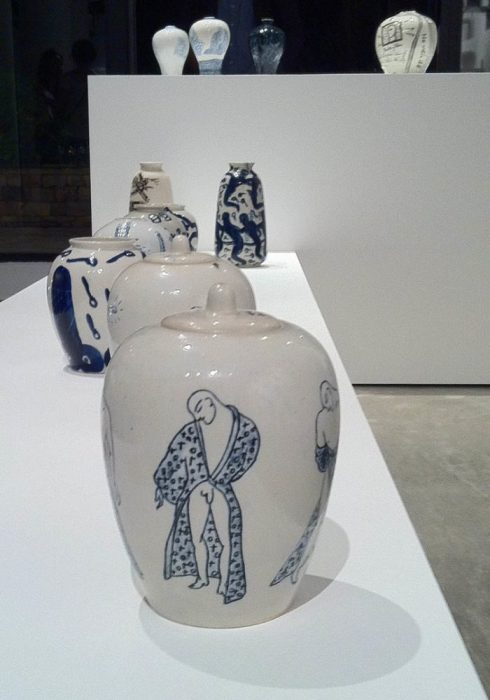 Ceramic pieces by Truong Tan. Photo by Cristina Nualart, 2011. Cristina Nualart