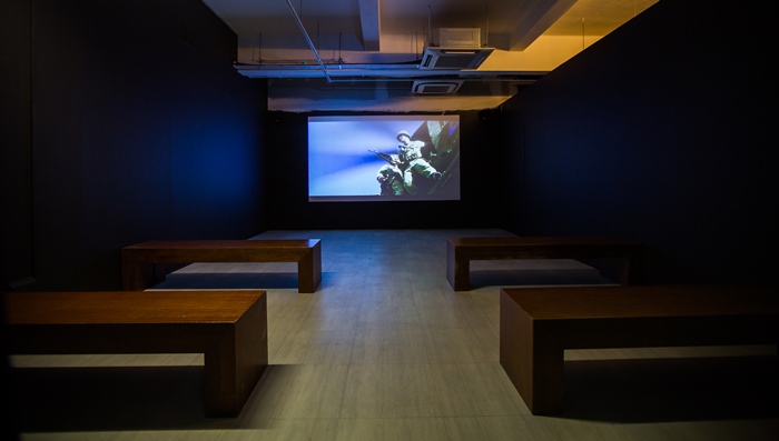 The Propeller Group, AK-47 vs. M16, The Film, 2016. Image courtesy of Singapore Art Museum