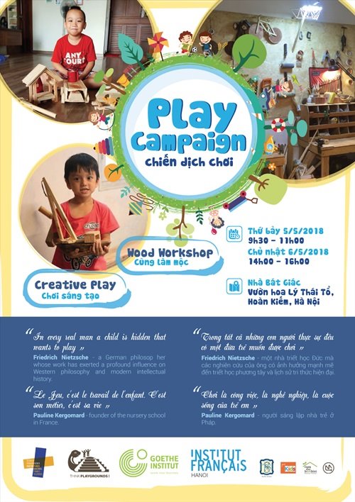 Creative Play - Wood Workshop for Children - Hanoi Grapevine