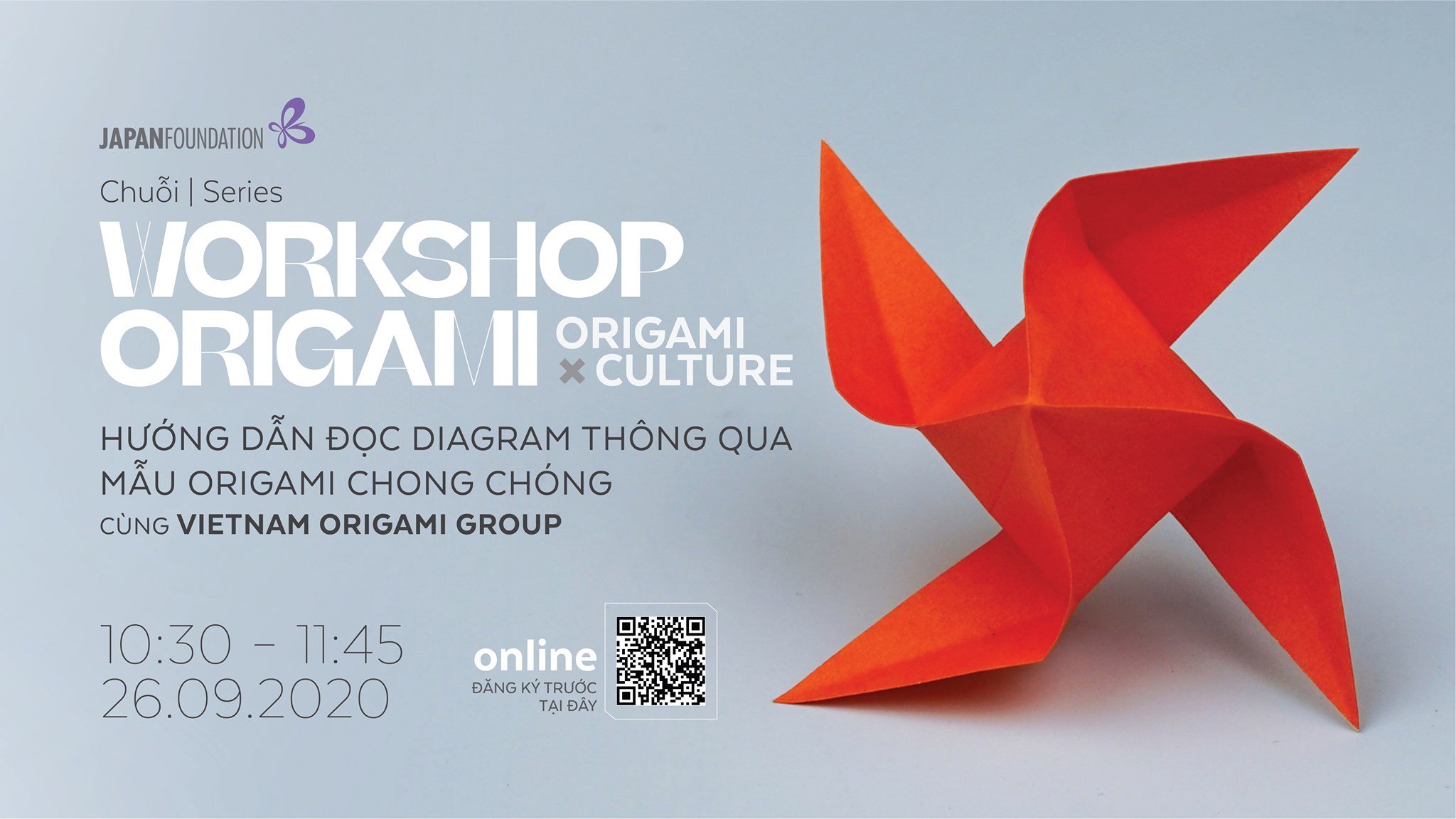 Workshop Origami Online - Đọc Diagram & Gấp Chong chóng - Hanoi ...