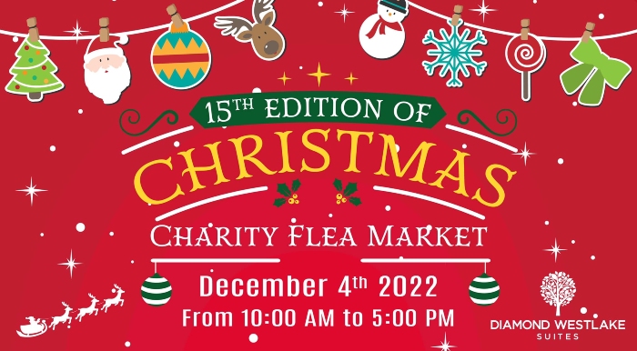 Christmas Charity Flea Market 2022 at Diamond Westlake Suites - Hanoi ...