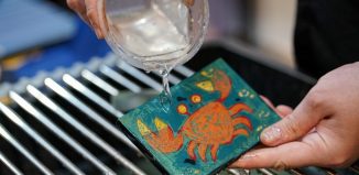 Workshop Túi Mù Sơn Mài